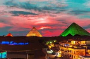 Giza Sound and Light Show: A Nighttime Spectacle