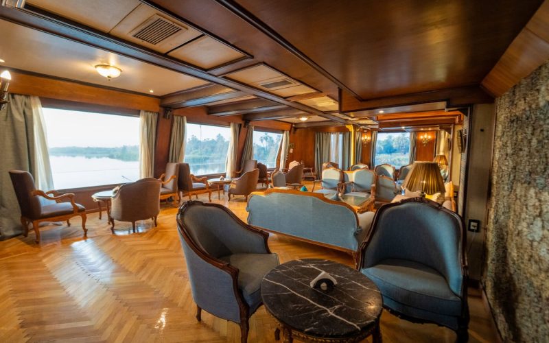 Lounge area aboard M/S City & Sea Adonis