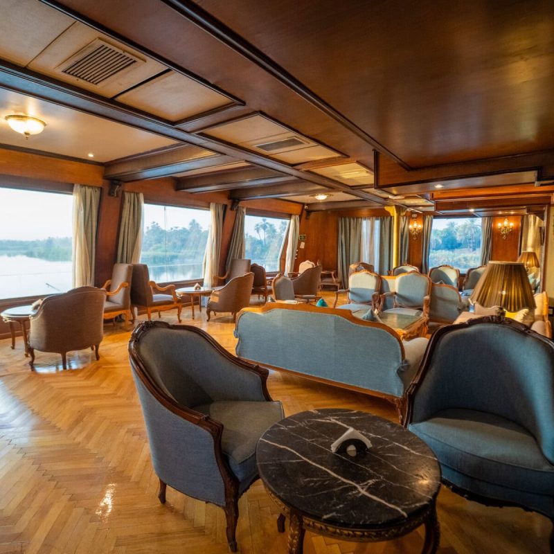 Lounge area aboard M/S City & Sea Adonis