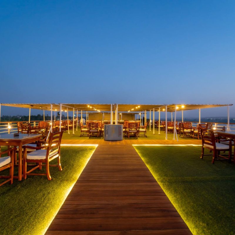 Sun deck and pool aboard M/S City & Sea Adonis