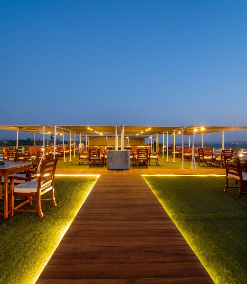 Sun deck and pool aboard M/S City & Sea Adonis